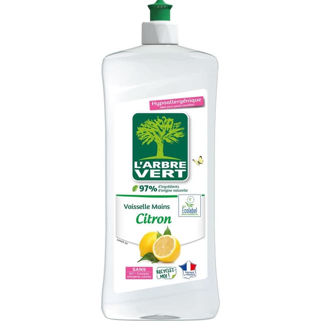 3450601047213 - L'arbre Vert - Liquide vaisselle citron