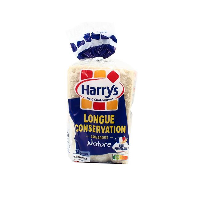 3228850008213 - Harrys - Pain de Mie Nature Longue Conservasion Sans Croûte