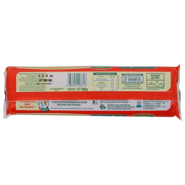 3038350208613 - Panzani - Pâtes Spaghetti plat