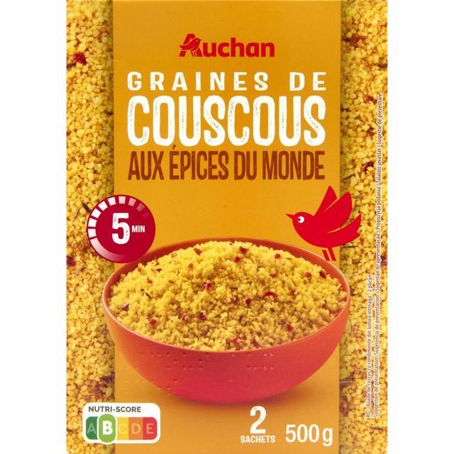 3596710548613 - Auchan - Couscous parfumé aux épices du monde