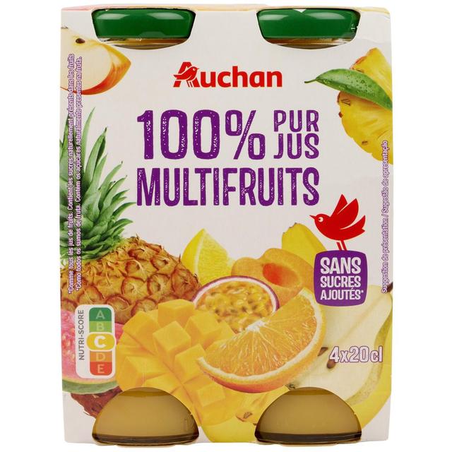 3596710259113 - Auchan - Pur jus multifruits sans sucres ajoutés