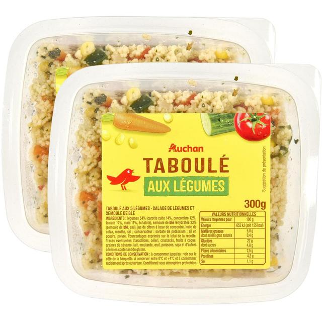 2050000410314 - Auchan - Taboulé aux Légumes