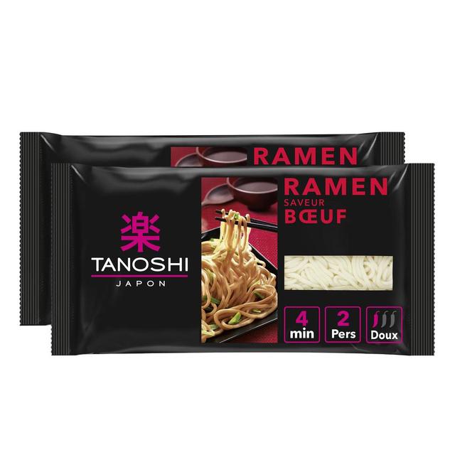 2050000400414 - Tanoshi - Japon - Ramen Saveur Boeuf Nouilles Japonaises Précuites