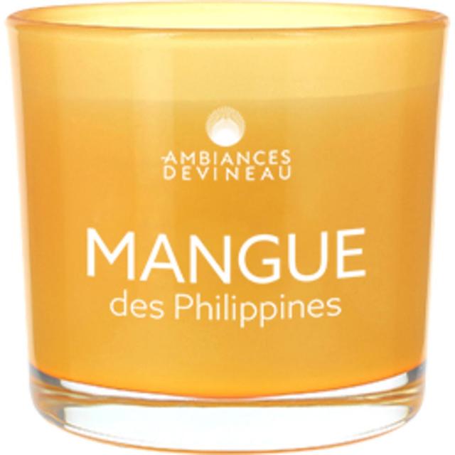 3482356500514 - Ambiances Devineau - Bougie parfumée verre Mangue des Philippines