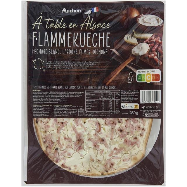 3596710741014 - Auchan Terroir - Tarte Flambée Flammekueche Alsacienne