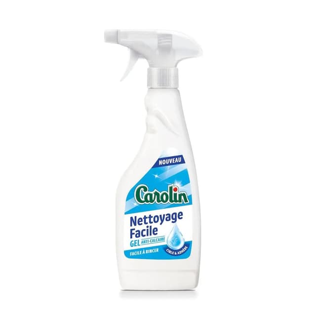 3346020081214 - Carolin - Gel spray anticalcaire salle de bain