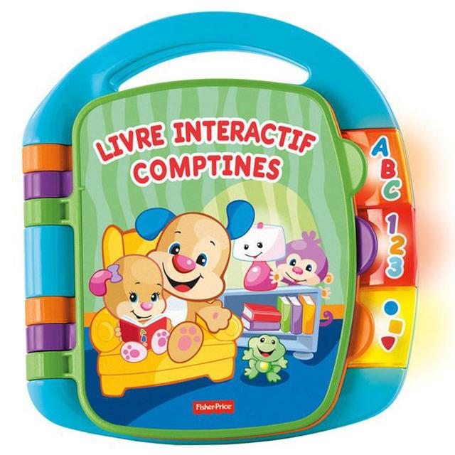0887961041514 - Fisher-Price - Livre interactif comptines- CDH39