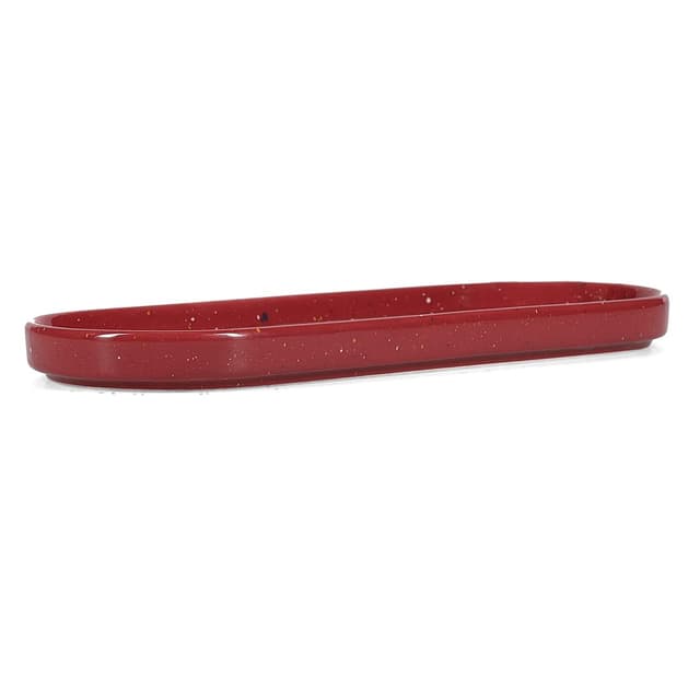 5410595783014 - Collection Fika - Plat à servir 28,5x10cm burgundy Fika