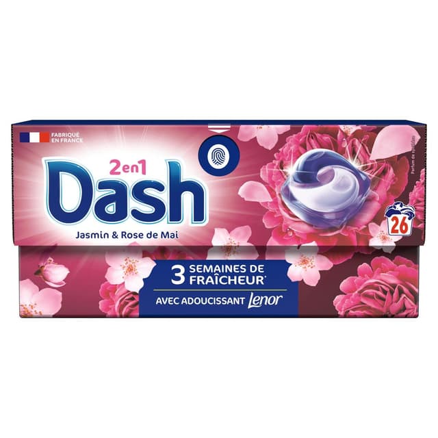 8700216843614 - Dash - essive Capsules Jasmin et Rose de Mai