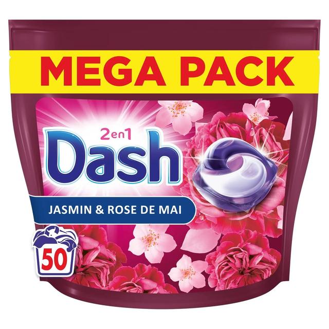 8700216704014 - Dash - Lessive Capsules 2en1 Jasmin & Rose de Mai