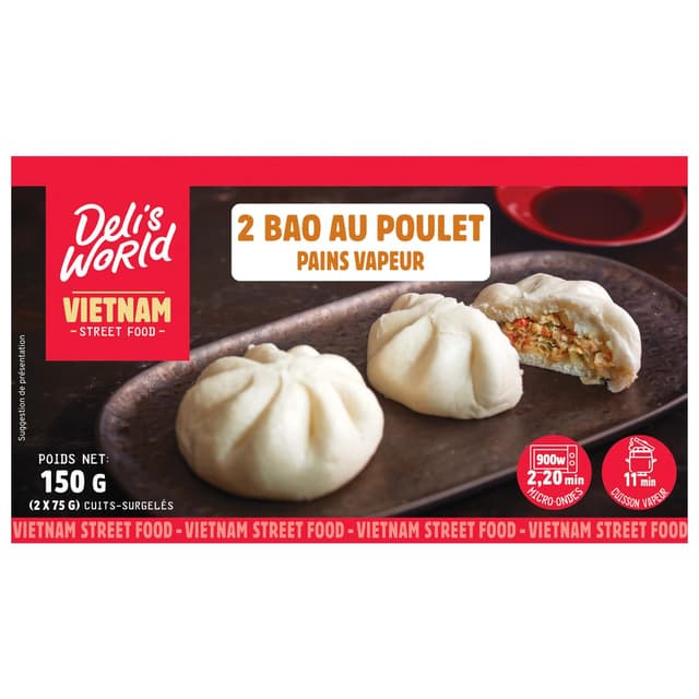 3760184014114 - Déli's World - Bao au Poulet