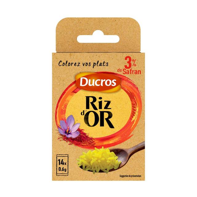 3166291746014 - Ducros - Riz d'Or 3% de safran