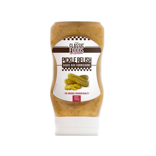 3351700076114 - Classic Foods of America - Sauce aux cornichons en flacon souple Squeeze Top Down