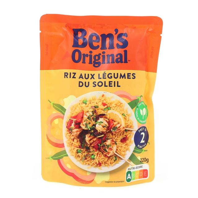 3487400006714 - Ben's Original - Riz Micro-Onde Express aux Légumes du Soleil