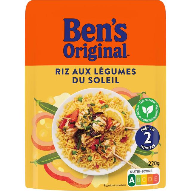 3487400006714 - Ben's Original - Riz Micro-Onde Express aux Légumes du Soleil