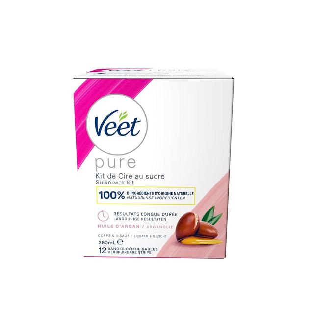 3059944027014 - Veet - Cire au sucre à l'huile d'Argan