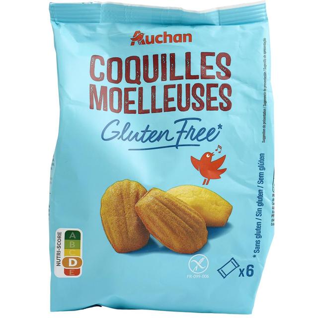 3596710348114 - Auchan - Coquilles moelleuses sans gluten