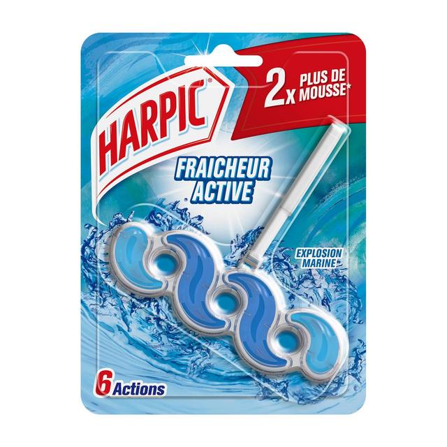 3059941008214 - Harpic - Bloc WC Active Fresh parfum Marine