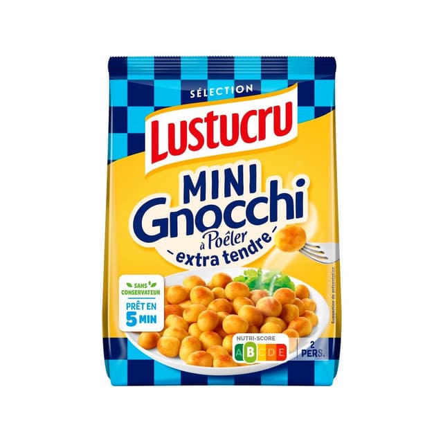 3240931548814 - Lustucru - Mini gnocchi à poêler