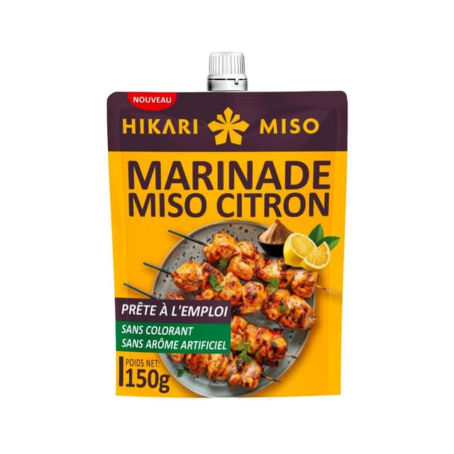4902663019114 - Hikari Miso - Marinade miso citron légèrement acidulée en sachet