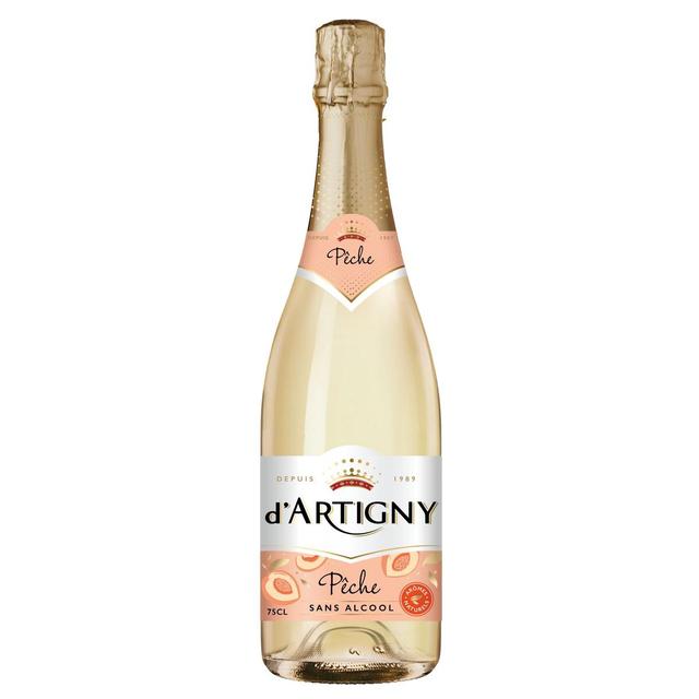 3138670640015 - D'Artigny - Pétillant aromatisé pêche sans alcool