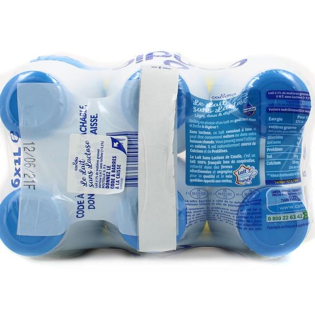 3533630900015 - Candia - Lait sans lactose 1%mg