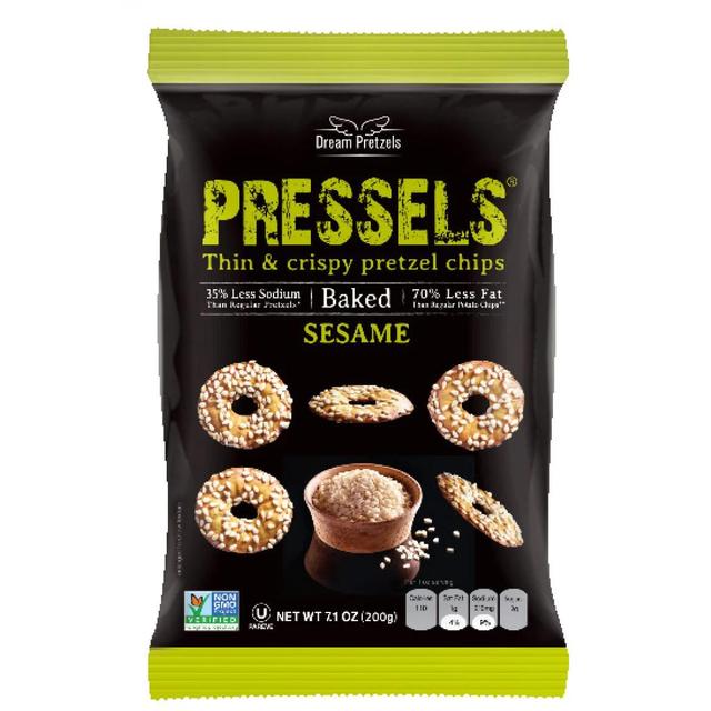 0856424000115 - Dream Pretzels - Croustilles de bretzels thym et sésame