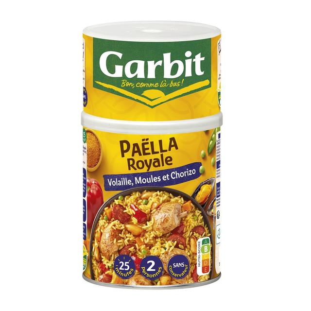 3261053400415 - Garbit - Paëlla Royale - Volaille, Moules et Chorizo