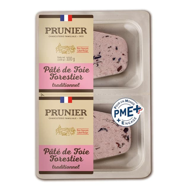 3350240680515 - Prunier - Pâté de Foie Forestier Traditionnel