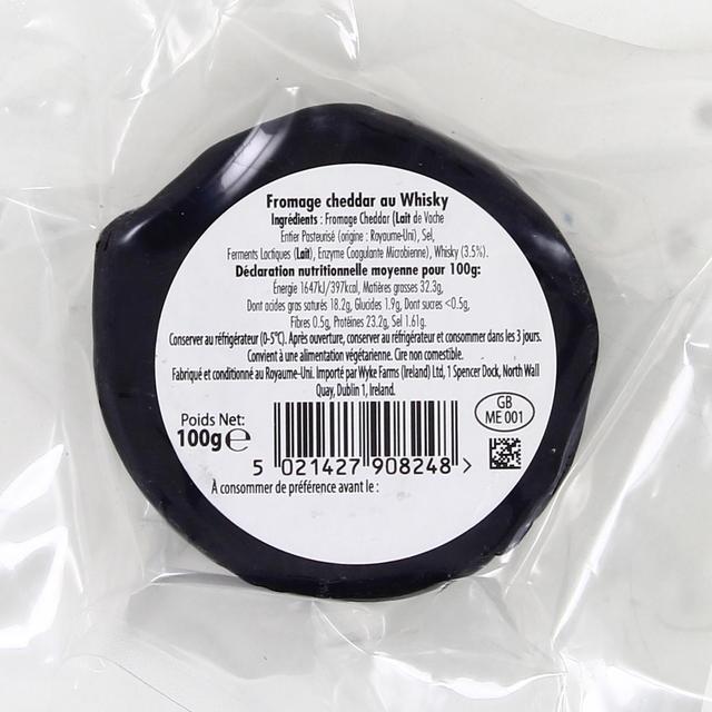 3760364480715 - Le Chariot à fromages, Artisan Fromager - Cheddar au Whisky