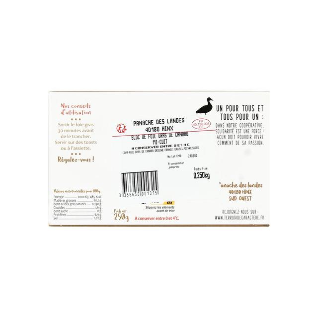 3356650001315 - Terroir de Caractère - Bloc de Foie Gras de Canard IGP Sud-Ouest