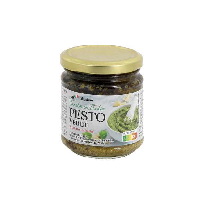 3596710441815 - Auchan Tavola In Italia - Sauce pesto verde au basilic en bocal