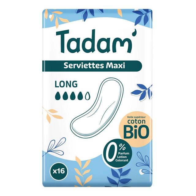 3760001764215 - Tadam - Serviettes hygiéniques Maxi Long