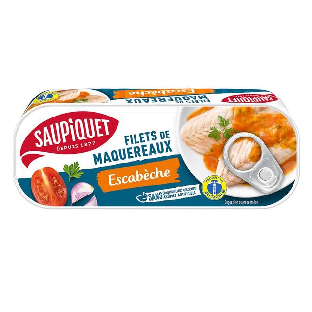 3165958535015 - Saupiquet - Filets de Maquereaux Sauce Escabèche