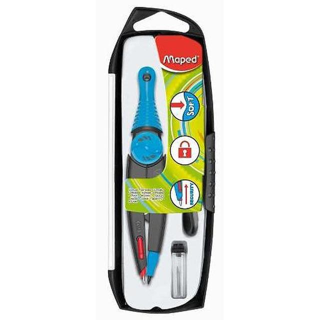 3154141925115 - Maped - Compas coffret 3 pièces stop and safe