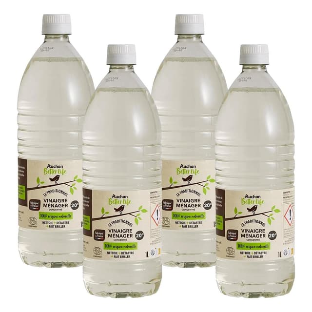 2050000415715 - Auchan Better Life - Vinaigre ménager concentré 20
