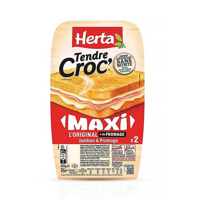 3154230815815 - Herta - Croque-Monsieurs Jambon Fromage Le Maxi