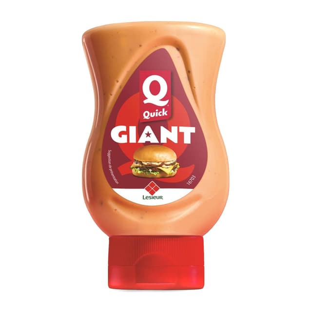 3265470166015 - Lesieur - Sauce Giant Quick en flacon souple Squeeze Top Down