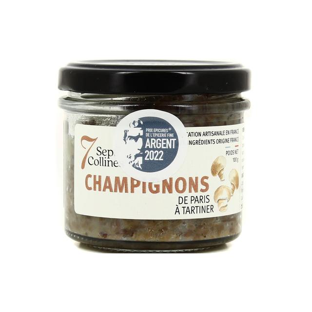 3770014066015 - Sept Collines - Champignons de Paris à tartiner - Conserverie Artisanale