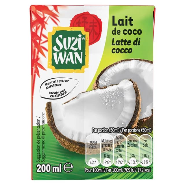 4002359006715 - Suzi Wan - Lait de coco