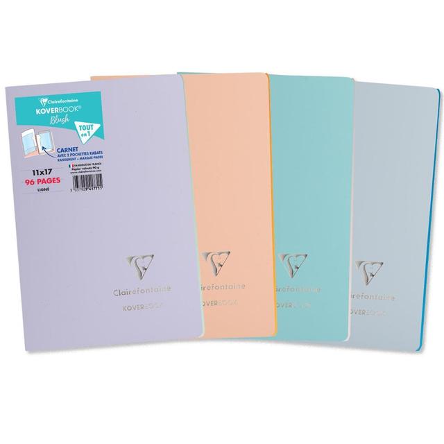 3037929417715 - Clairefontaine - Cahier Koverbook Blush