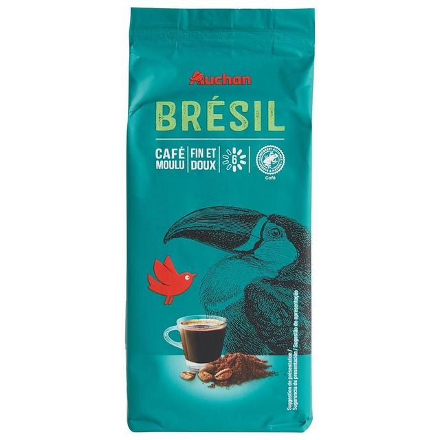3245678169315 - Auchan - Café moulu sensation Brésil intensité 6