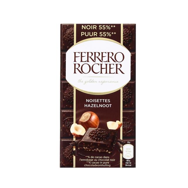 8000500359815 - Ferrero - Tablette de chocolat noir aux noisettes