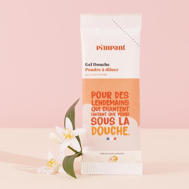 3760349450016 - Pimpant - Gel Douche Fleur d'Oranger en poudre