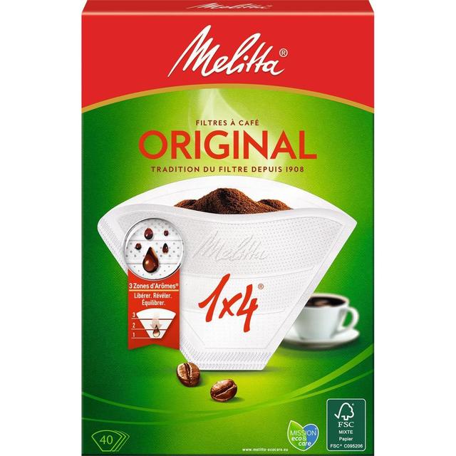 4006508200016 - Melitta - Filtres 1x4 classic