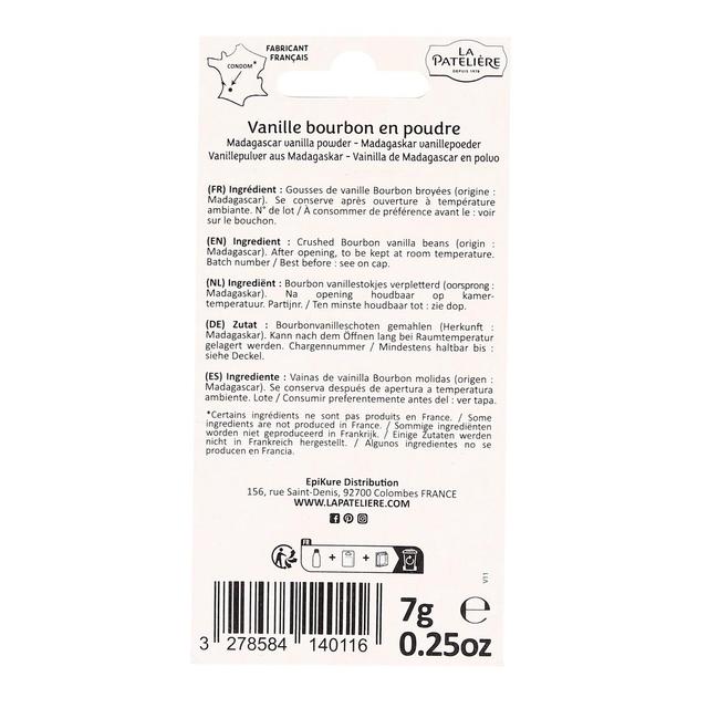 3278584140116 - La Patelière - Vanille de Bourbon en Poudre
