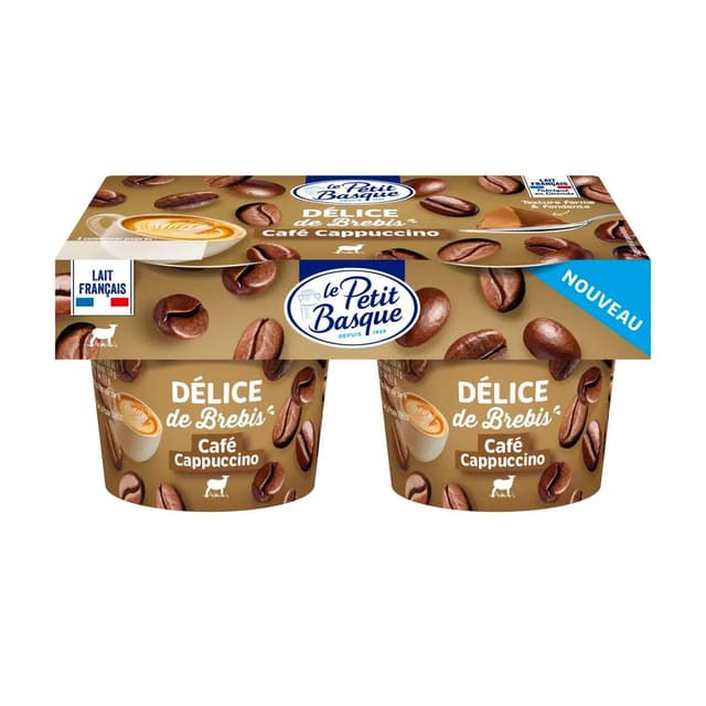 3280245800116 - Le Petit Basque - Délice de brebis saveur café cappuccino
