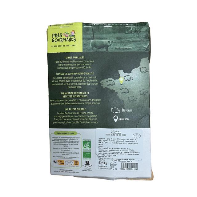 3462805620116 - Prés Gourmands - Boudin Blanc aux Cêpes
