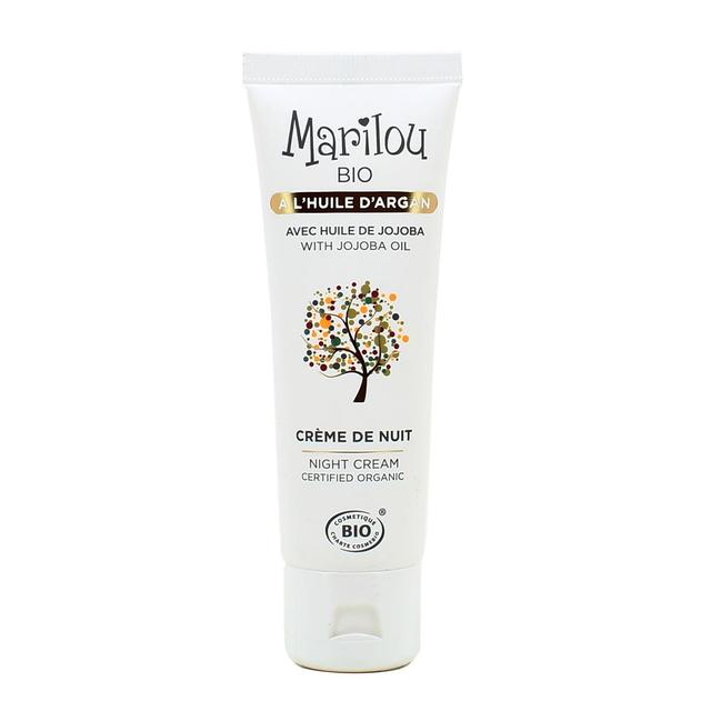 3760143830816 - Marilou Bio - Crème de nuit à l'huile d'Argan Cosmébio