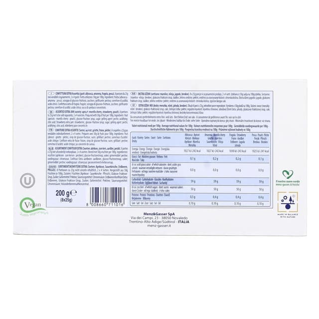 8008660711016 - Menz & Gasser - Assortiment de confitures